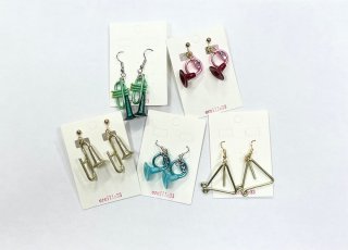 oreille33　イヤリング　トランペット