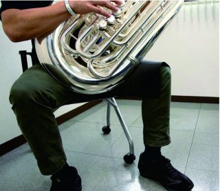 ギャラックス　チューバ滑り止めシート