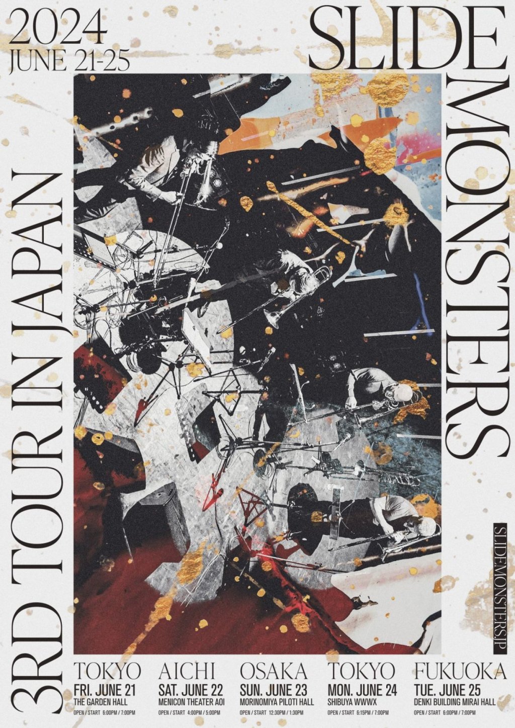 SLIDE MONSTERS 3RD TOUR IN JAPAN 2024 [大阪公演] 