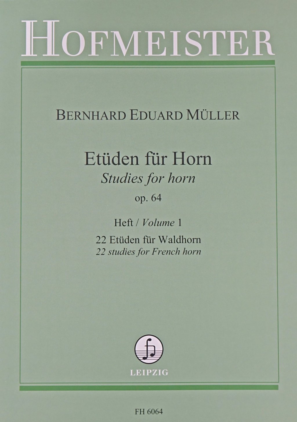 「Etude for Horn（Bernhard Eduard Müller）」 画像 1