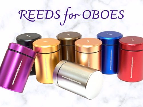 【『REEDS for OBOES』より、オシャレなダブルリード用水入れのご紹介】