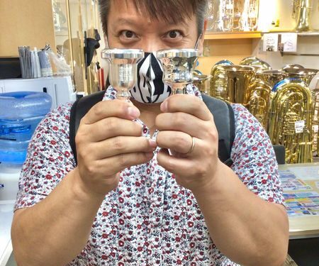 Brass Lab.MOMO チューバ 用マウスピース入荷♪