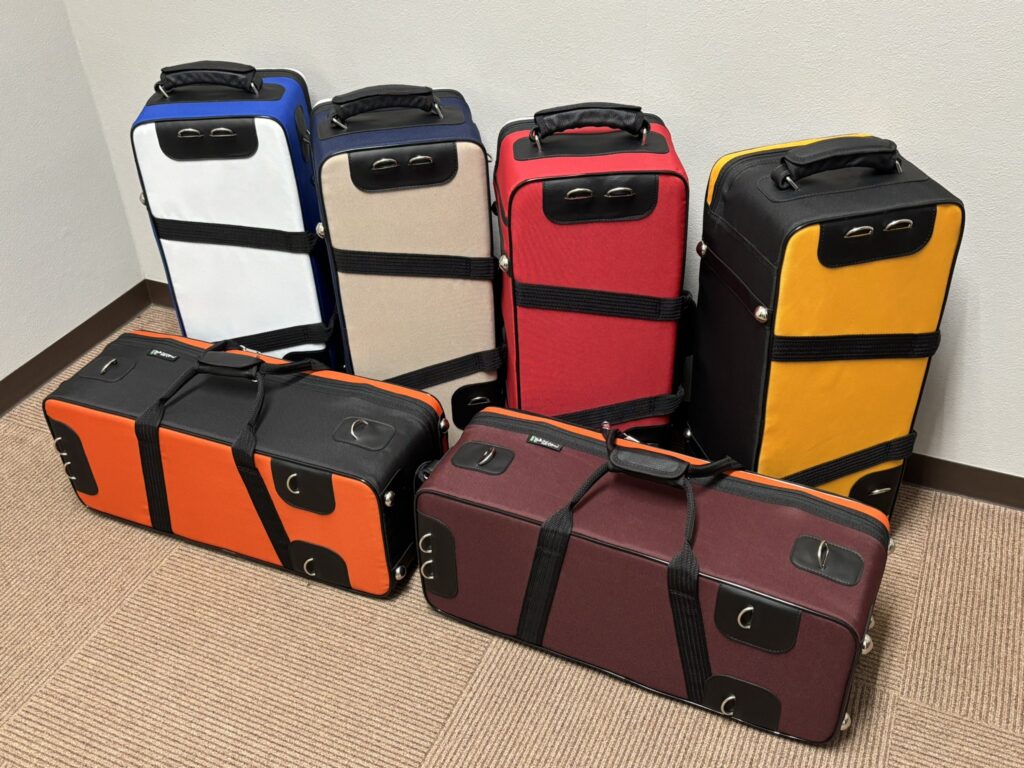 DAC トランペットケース ホワイト　ダブル/トリプル　譜面収納付 DAC トランペットケース ホワイト ダブル/トリプル 譜面収納付
