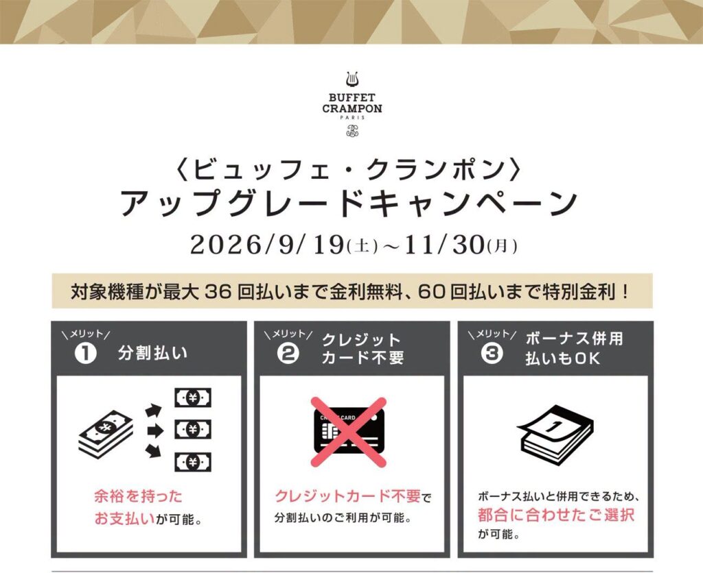 クランポン アップグレード